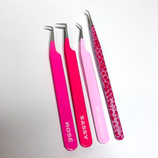 NEW TWEEZERS • PINK COLLECTION