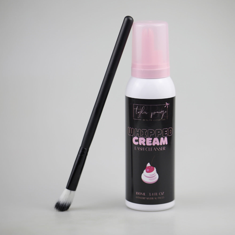 WHIPPED CREAM LASH CLEANSER + DELUXE CLEANSING BRUSH